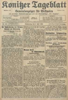 Konitzer Tageblatt.Amtliches Publikations=Organ, nr152