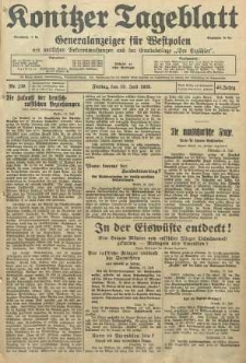 Konitzer Tageblatt.Amtliches Publikations=Organ, nr159