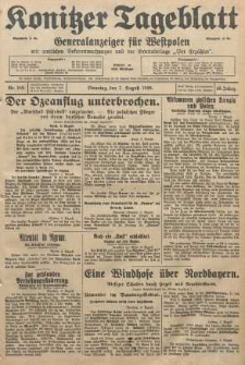 Konitzer Tageblatt.Amtliches Publikations=Organ, nr180