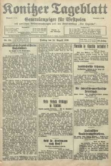 Konitzer Tageblatt.Amtliches Publikations=Organ, nr194