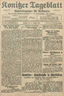 Konitzer Tageblatt.Amtliches Publikations=Organ, nr200