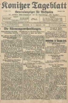 Konitzer Tageblatt.Amtliches Publikations=Organ, nr213