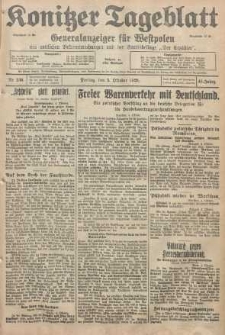 Konitzer Tageblatt.Amtliches Publikations=Organ, nr230