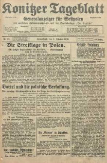 Konitzer Tageblatt.Amtliches Publikations=Organ, nr231