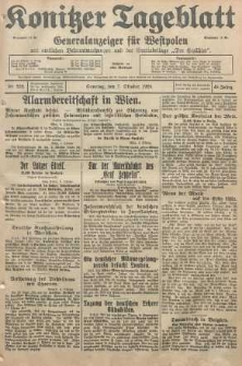 Konitzer Tageblatt.Amtliches Publikations=Organ, nr232