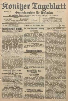 Konitzer Tageblatt.Amtliches Publikations=Organ, nr250