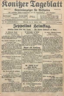 Konitzer Tageblatt.Amtliches Publikations=Organ, nr252