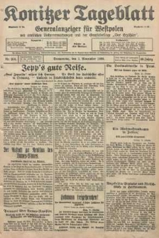 Konitzer Tageblatt.Amtliches Publikations=Organ, nr253