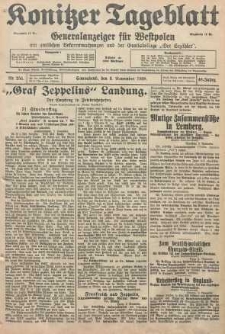 Konitzer Tageblatt.Amtliches Publikations=Organ, nr254