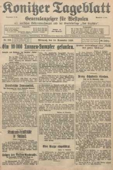Konitzer Tageblatt.Amtliches Publikations=Organ, nr263