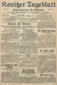 Konitzer Tageblatt.Amtliches Publikations=Organ, nr267