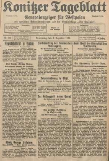 Konitzer Tageblatt.Amtliches Publikations=Organ, nr282