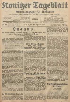Konitzer Tageblatt.Amtliches Publikations=Organ, nr290