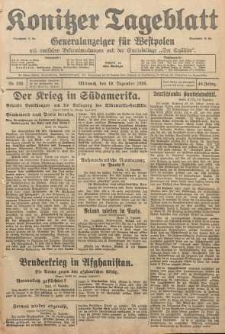 Konitzer Tageblatt.Amtliches Publikations=Organ, nr292