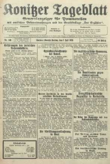 Konitzer Tageblatt.Amtliches Publikations=Organ, nr148