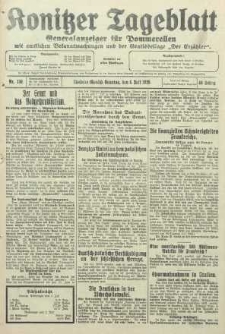 Konitzer Tageblatt.Amtliches Publikations=Organ, nr150
