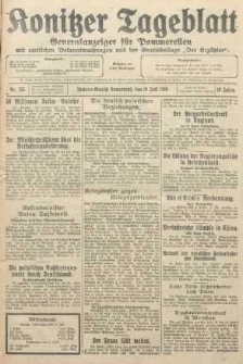 Konitzer Tageblatt.Amtliches Publikations=Organ, nr155
