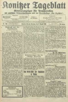Konitzer Tageblatt.Amtliches Publikations=Organ, nr180