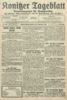 Konitzer Tageblatt.Amtliches Publikations=Organ, nr202