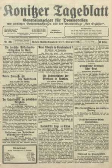 Konitzer Tageblatt.Amtliches Publikations=Organ, nr209