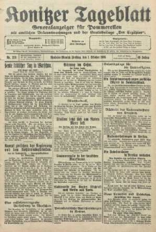 Konitzer Tageblatt.Amtliches Publikations=Organ, nr226