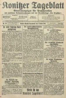 Konitzer Tageblatt.Amtliches Publikations=Organ, nr227