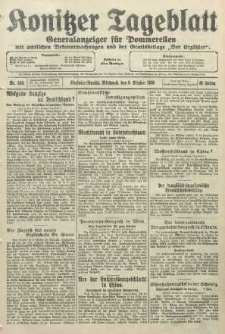 Konitzer Tageblatt.Amtliches Publikations=Organ, nr230