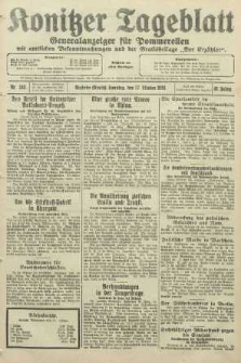 Konitzer Tageblatt.Amtliches Publikations=Organ, nr240