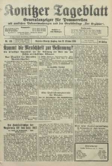 Konitzer Tageblatt.Amtliches Publikations=Organ, nr244