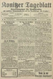 Konitzer Tageblatt.Amtliches Publikations=Organ, nr246