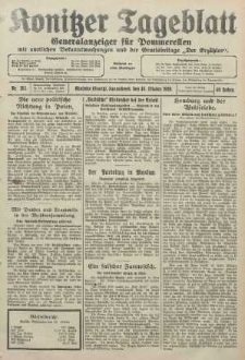 Konitzer Tageblatt.Amtliches Publikations=Organ, nr251