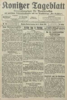 Konitzer Tageblatt.Amtliches Publikations=Organ, nr252
