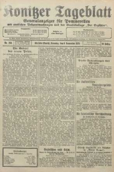 Konitzer Tageblatt.Amtliches Publikations=Organ, nr258