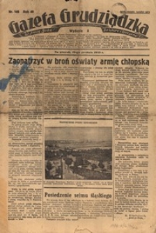 Gazeta Grudziądzka, 1928, nr127 (25 października)