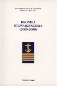 Kronika Stowarzyszenia : 2003-2005