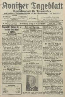 Konitzer Tageblatt.Amtliches Publikations=Organ, nr275