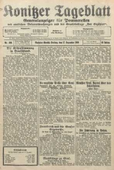 Konitzer Tageblatt.Amtliches Publikations=Organ, nr290