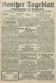 Konitzer Tageblatt.Amtliches Publikations=Organ, nr294