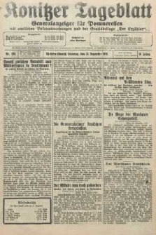Konitzer Tageblatt.Amtliches Publikations=Organ, nr298