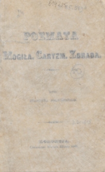 Poemata : mogiła, caryzm, zdrada