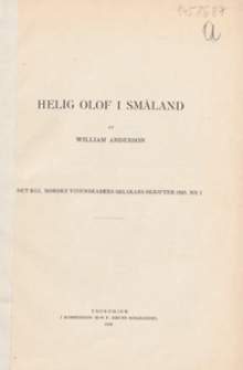 Helig Olof i Småland