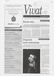 Vivat Academia, 1999, nr 1 (16)