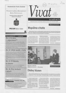 Vivat Academia, 1999, nr 2 (17)