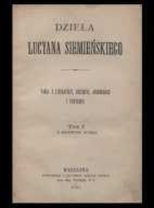 Varia z literatury, historyi, archeologii i przyrody