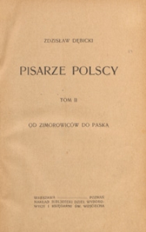 Od Zimorowic&oacute;w do Paska