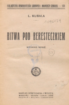 Bitwa pod Beresteczkiem