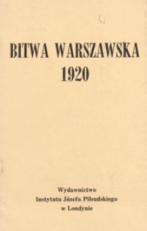 Bitwa Warszawska 1920
