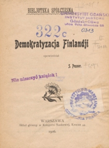 Demokratyzacja Finladji