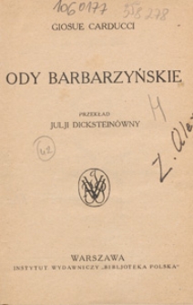 Ody barbarzyńskie