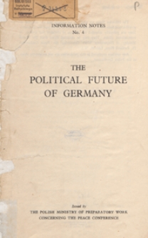 The political future of Germany
